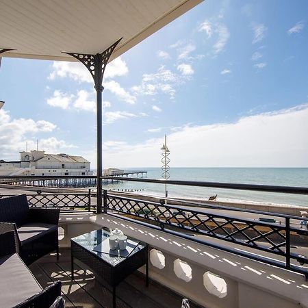 Panoramic Sea Views In Beachfront Apt W Balcony Bognor Regis Exterior foto